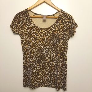 Kenar Leopard Print Top